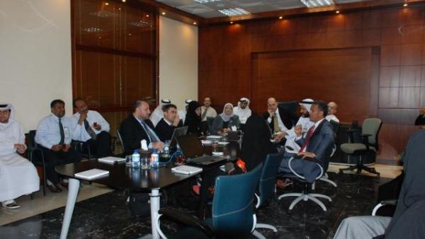 The workshop was attended by Mohamed Al Hadrami, an Advisor and Acting Director at Municipal Regulations and a number of employees from DMA's different departments