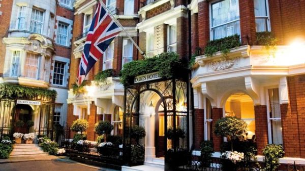 Dukes London is next-door to the family home of Princess Diana Dukes London is next-door to the family home of Princess Diana