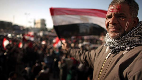 الاحتجاجات في الشارع المصري