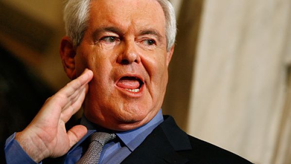 This isn't the first time that Newt Gingrich has made controversial claims. (Image courtesy of "gawker.com")