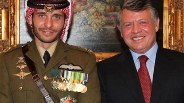 Could HRH Prince Hamzah (left) go head to head with elder brother HM King Abdullah II (right) of Jordan?