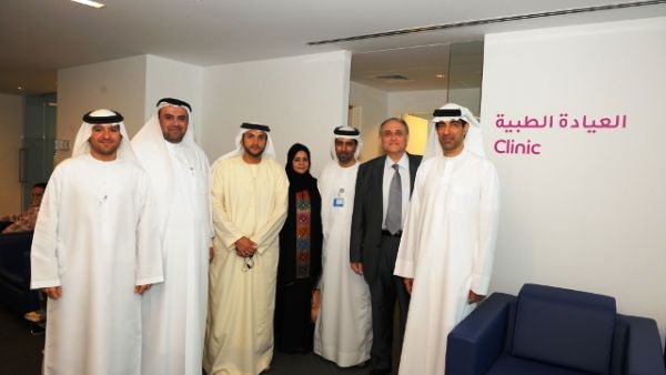 Dr. Hanif Al Qassim during his visit