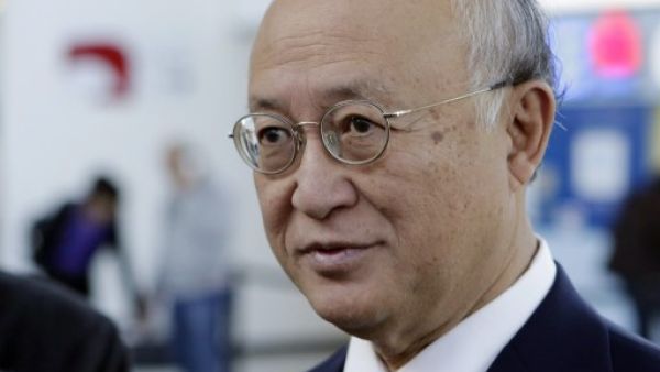 International Atomic Energy Agency (IAEA) Director General Yukiya Amano has arrived in Tehran for talks following the Geneva conference. (AFP)
