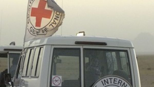 Seven workers with the Red Cross were kidnapped by gunmen in Idlib province, northern Syria, on Sunday. (AFP/Getty)