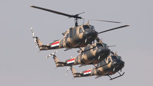 Baghdad is particularly interested in obtaining more helicopters from Russia in order to target rebels conducting attacks across the Iraq (Saad Shalash/Reuters)