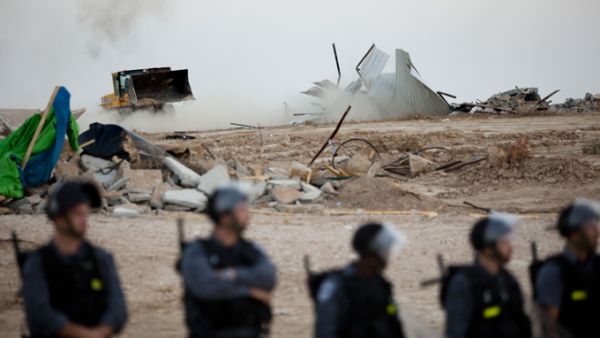 The Prawer Plan is setting out to destroy Palestinian Bedouin villages and build Israeli settlements on their wreckage. In response, Palestinian activists are calling for a nationwide day of protests on Nov. 30. (Getty Images)