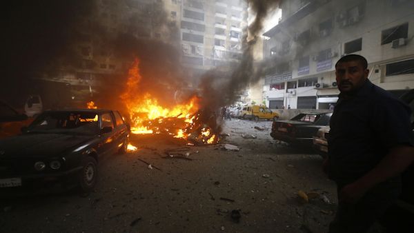 Violence rages near Lebanon's border with Syria as fighting continues to spill over from the Syrian civil war. (AFP/File)