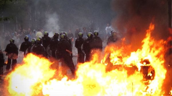 The Big Smoke: London's being looted and burnt.