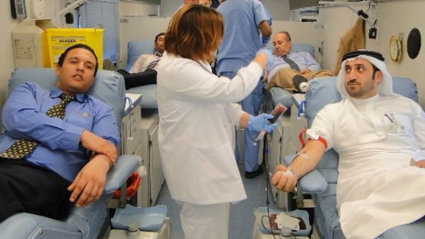 The annual blood donation campaign is one of MoF's CSR initiatives meant to enhance its involvement with UAE society The annual blood donation campaign is one of MoF's CSR initiatives meant to enhance its involvement with UAE society