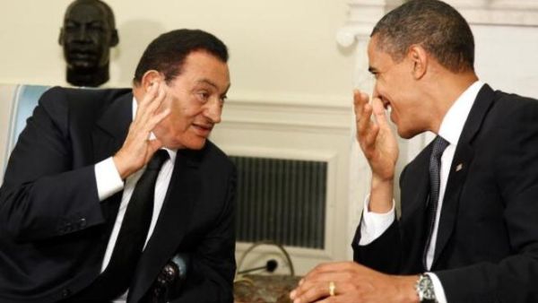 Hosni Mubarak in a witty exchange Hosni Mubarak in a witty exchange