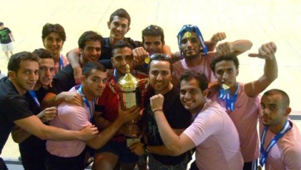 The winning team The winning team