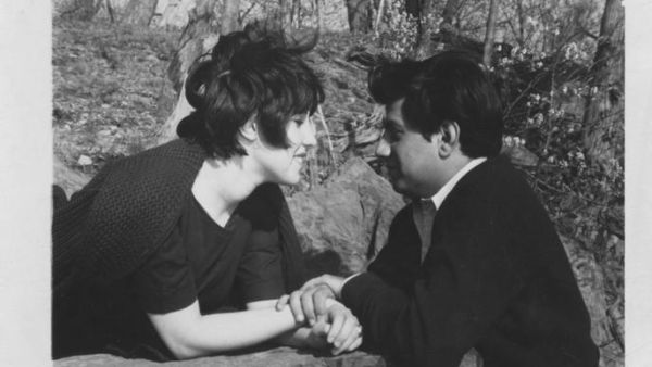 Phyllis Chesler and her husband in the early days of their marriage. (Photo courtesy of Al Arabiya)