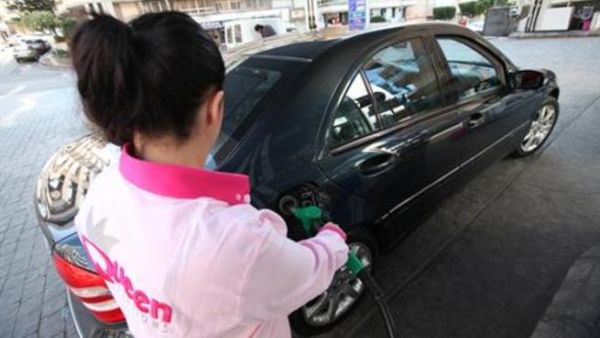 The government is collecting LL4,500 from every 20 liters of gasoline sold, down from LL12,500 two years ago