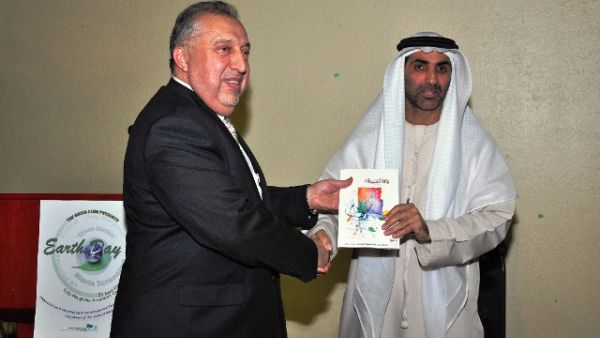 The event was highlighted by Sheikh Al Nuaimi’s presentation on his environmental activities and experiences The event was highlighted by Sheikh Al Nuaimi’s presentation on his environmental activities and experiences