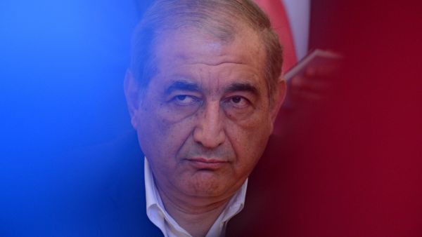  Syrian deputy Prime Minister Qadri Jamil attends a meeting with Russian Foreign Minister in Moscow (AFP/KIRILL KUDRYAVTSEV)