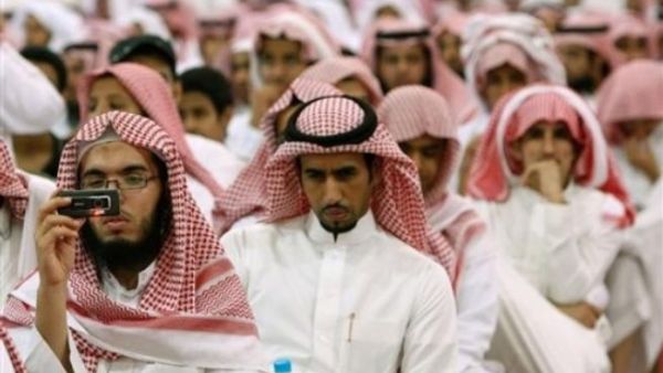This Saudi with a camera phone may just upload his video online and then comment on it by using YouTube.