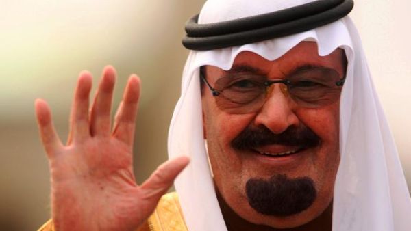 King Abdulla, here waving his charitable hand, is collecting money from the Kingdom- as well as from his own good bounty- to offer the suffering Somalis.