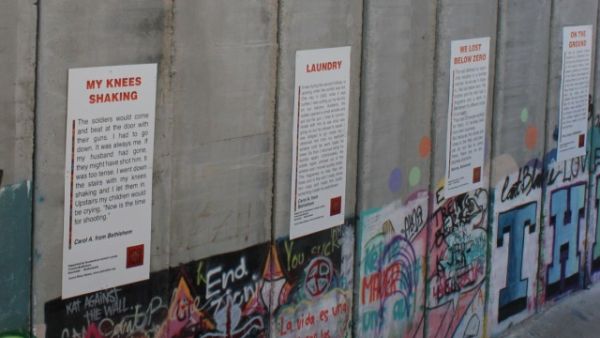 The exhibition displays different stories from across Palestine. (Image source: "Jenny Baboun")