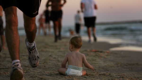 Specialists believe that fathers need to have a greater presence in their children's lives for a variety of reasons - shown for illustrative purposes.