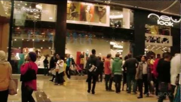 London 2012 receives the world into Westfield Shopping Centre, Stratford
