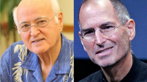 John Jandali and son; Like father like son, Steve Jobs sired a child out of wed-lock and didn't raise 'Lisa' for a good while. Jandali didn't find out who his son was in time to make a good shot at a re-union or relationship. [via kuwaitful]