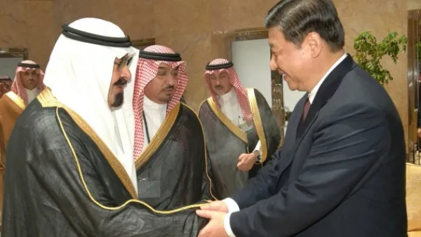 Saudi and China's trade relationship has improved dramatically thanks to the strong relationship between KSA's King Abdullah and Chinese President Xi Jinping (Reuters) 