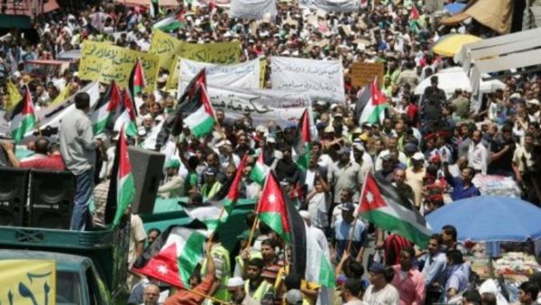 تظاهرة في عمان للمطالبة بتعديلات دستورية في 29 تموز/يوليو