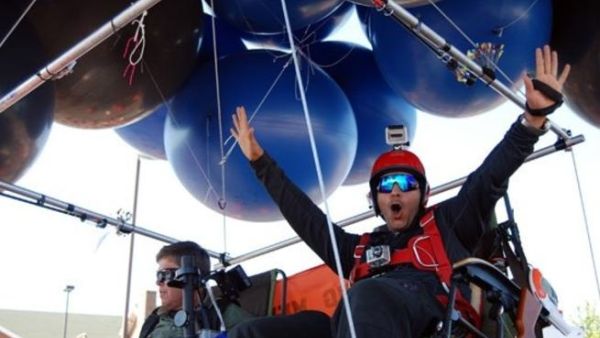 Fareed Lafta on another adventure (Source: AP)