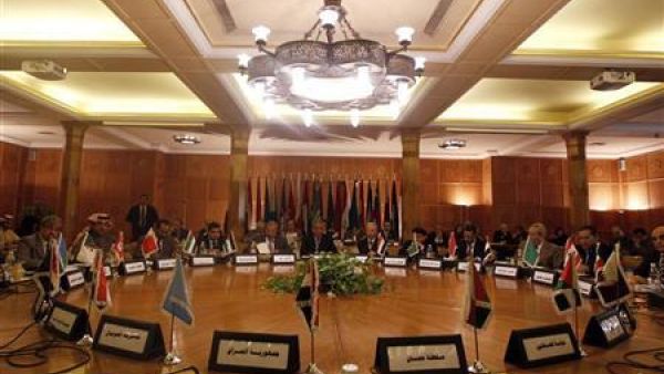 جانب من اجتماع للمندوبين في جامعة الدول العربية