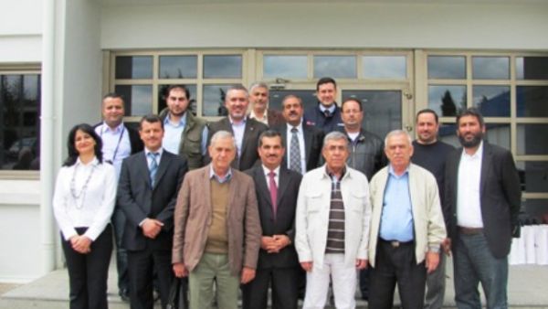 Engineers and other participants in Turkey's trip