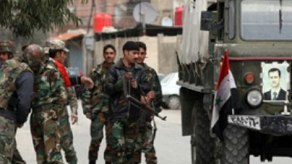 Syrian army forces, who are loyal to President Assad, who are those believed to have perpetrated the recent attacks in the west of Syria. Image for illustrative purposes. Syrian army forces, who are loyal to President Assad, who are those believed to have perpetrated the recent attacks in the west of Syria. Image for illustrative purposes.