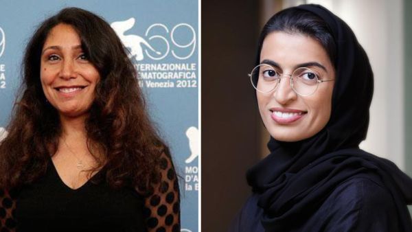 Haifa al-Mansour and Noura al-Kaabi. [alarabiya.net]