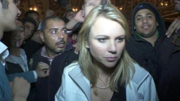 Post Morsi, some Egyptian men still feel justified in groping and stripping blonde woman.