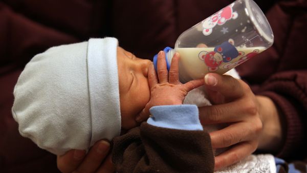 Not regular usage of breast milk: Caught with her breasts out as weapons against cops rather than nutrition for baby- 
Stephanie Robinette from Delaware, U.S.