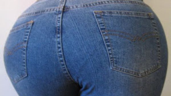 An unusually large bottom caught the eye of customs officers at Dubai International Airport, who found the plump posterior highly suspicious.