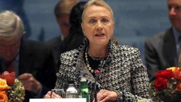 وزيرة الخارجية الأمريكية هيلاري كلينتون 