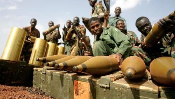 عناصر من الجيش السوداني في هجليج 
