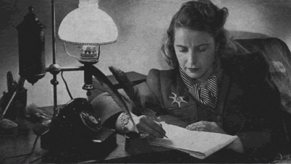 A lady once kept her diary private....