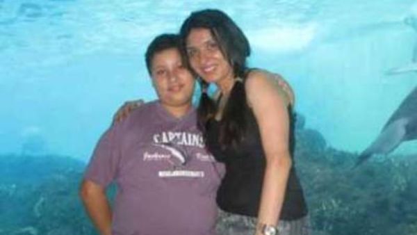 Dina and her son Ali
