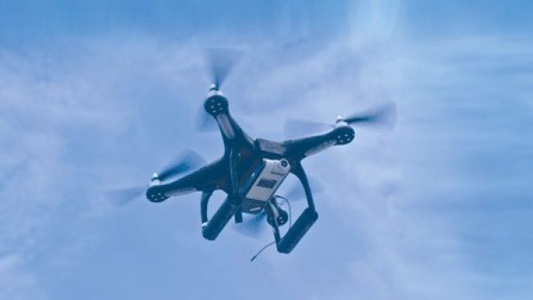 A remote-control aircraft to spy on fans at football matches is the latest crime-busting device launched by police in Dubai.