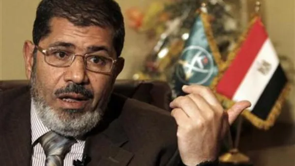 الرئيس المصري محمد مرسي