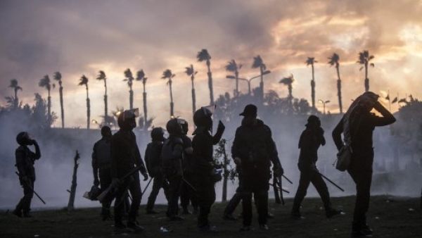 Egypt police have cracked down on Islamists throughout the country since July (Mahmoud Khaled/AFP)