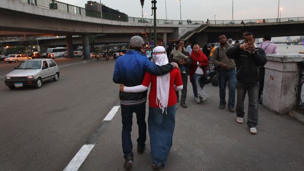 In Egypt, women can invite sexual harassment and provocation by just being out alone - however dressed at times. Perhaps
the only solution is to find a partner as refuge and if necessary a fake one to borrow that keeps the hands off cause 'I'm taken'.
