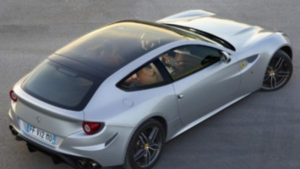 The new Ferrai has a glass roof and literally has owners seeing stars.
