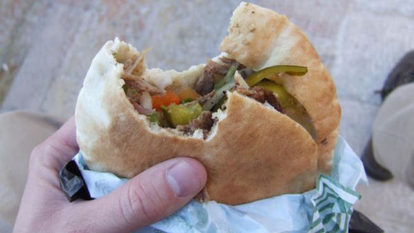 For one night, the Lebanese had to find their shawarma somewhere else!