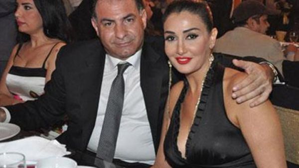 Ghada Abdel Razek with her new hubby Mohammad Fouda. (Image: AmmanNet) Ghada Abdel Razek with her new hubby Mohammad Fouda. (Image: AmmanNet)