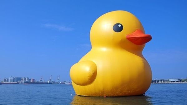 UAE residents are on the lookout for Dubai's giant rubber duck that has gone missing...at least for now, says the company behind the giant quacker, Geowash (Shutterstock)