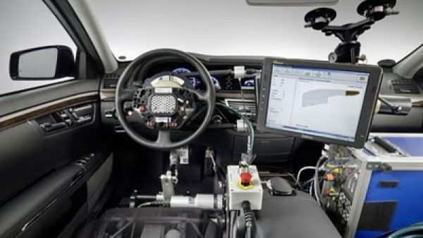 Does a terrorist group have their own unmanned car just like Google?