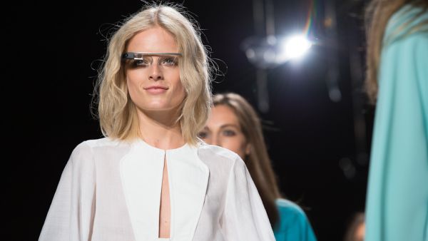 On the catwalk, yes, but donning Google's new glassess in a strip club wil get you kicked to the curb.