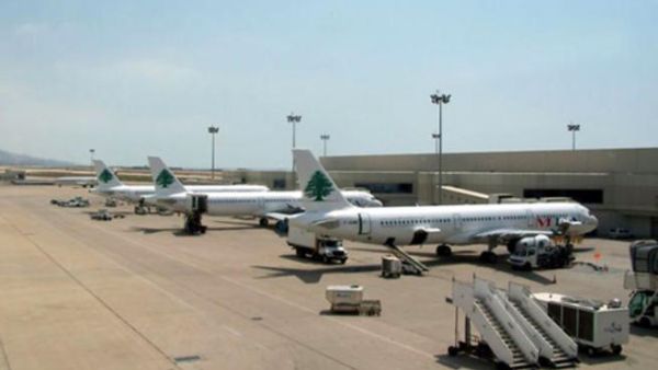 Passengers up at Rafik Hariri Beirut Airport